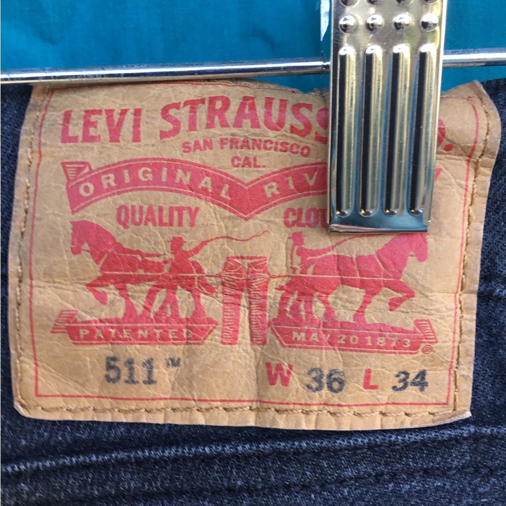 LEVI'S Men's Black 511